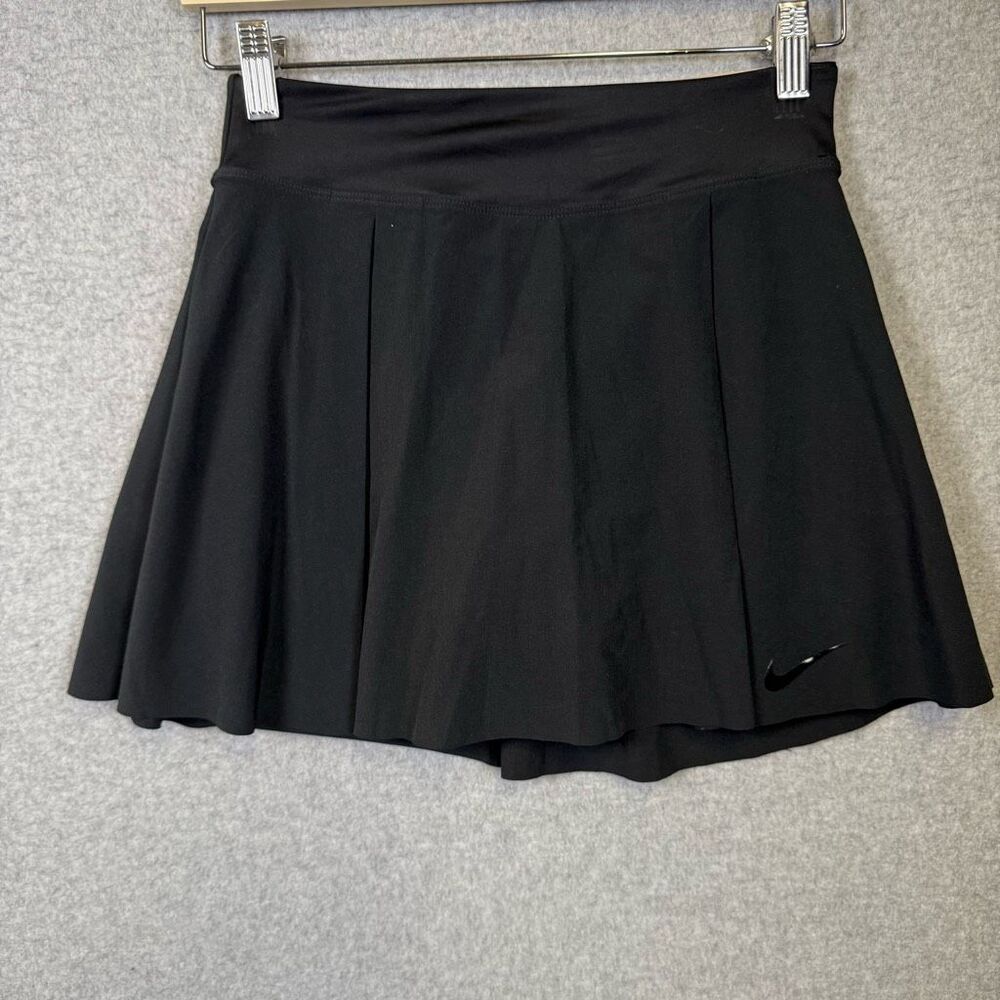 NWT Nike XS Dri-Fit Golf Tennis Skirt Skort Black